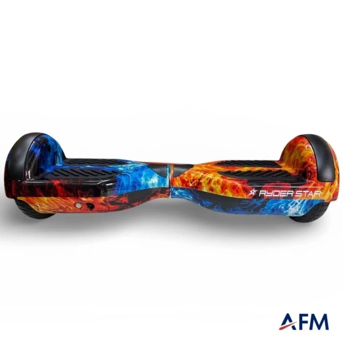 RYDER STAR HOVERBOARD ATEŞ VE SU DESEN 36V 250 WATT X2 ELEKTRİKLİ DENGELİ KAYKAY