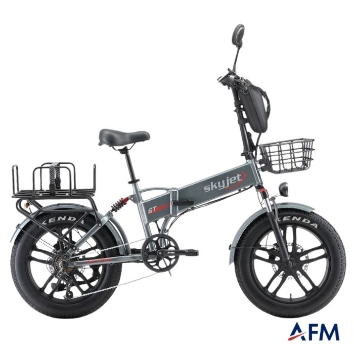 SKYJET (GTIII) GT3 PRO GRİ 48V 13.5Ah ELEKTRİKLİ BİSİKLET
