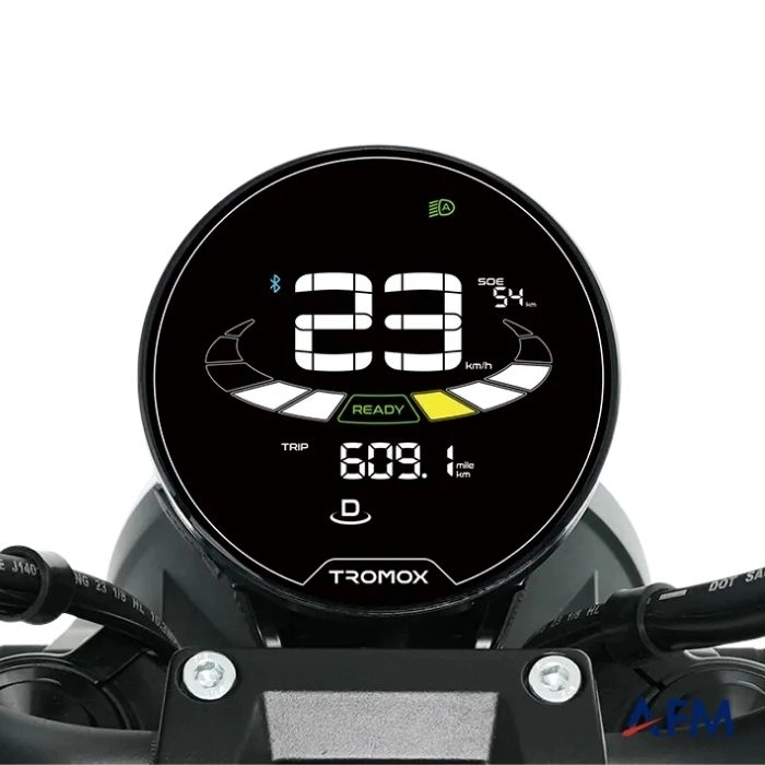 TROMOX M05 GRİ E-MOTOSİKLET 48V 2500 WATT ELEKTRİKLİ MOTOSİKLET