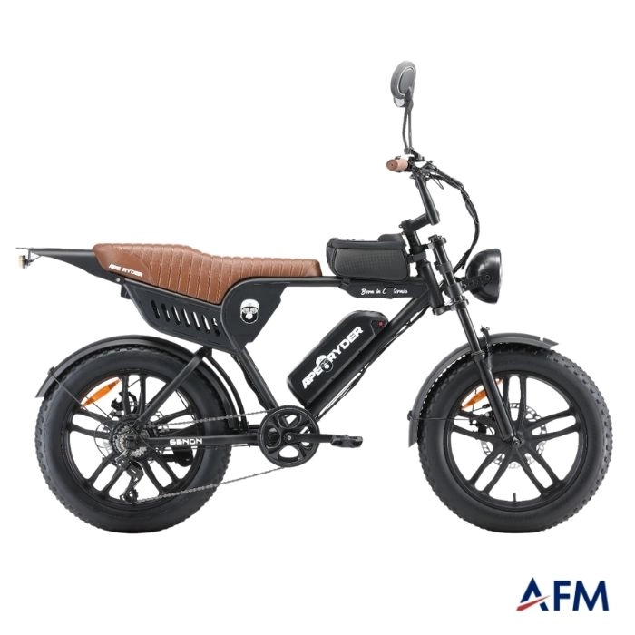 APE RYDER GENON ULTRA SİYAH 48V 15Ah ELEKTRİKLİ BİSİKLET