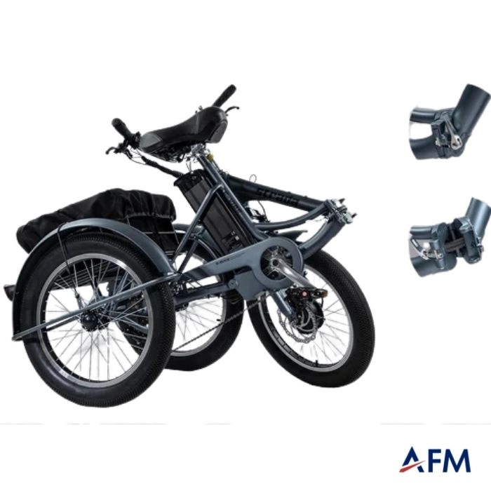 STRADA E-VİBE KREM 48V 13.6Ah ÜÇ TEKERLEKLİ ELEKTRİKLİ BİSİKLET