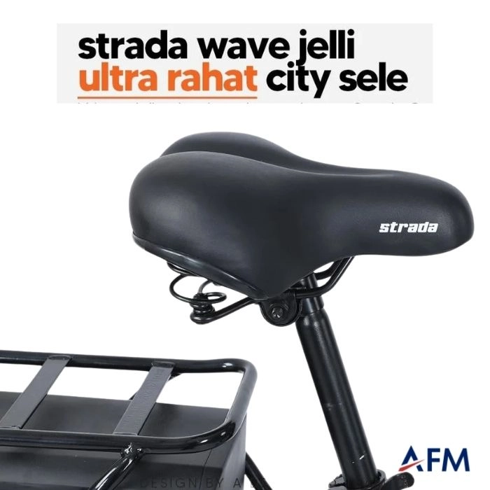 STRADA E-RAPIDO GRİ 36V 10.4Ah ELEKTRİKLİ BİSİKLET