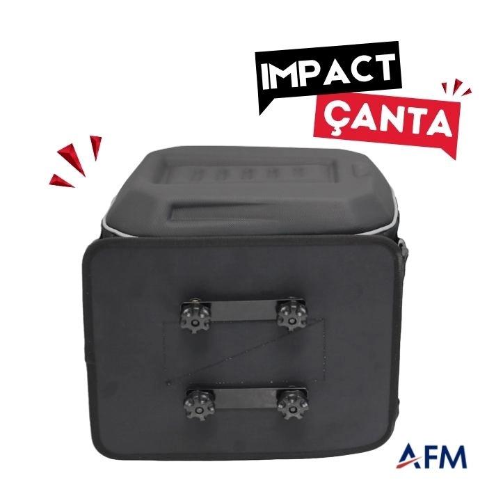Impact Arka Port Bagaj Çantası Ek Pil Bölmeli - Kablo Çıkışlı Bisiklet Tur Çantası
