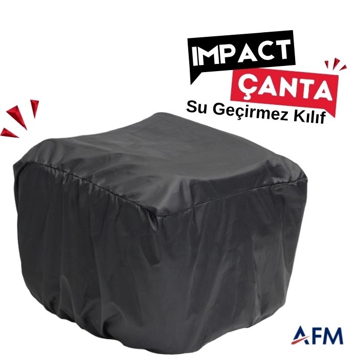 Impact Arka Port Bagaj Çantası Ek Pil Bölmeli - Kablo Çıkışlı Bisiklet Tur Çantası