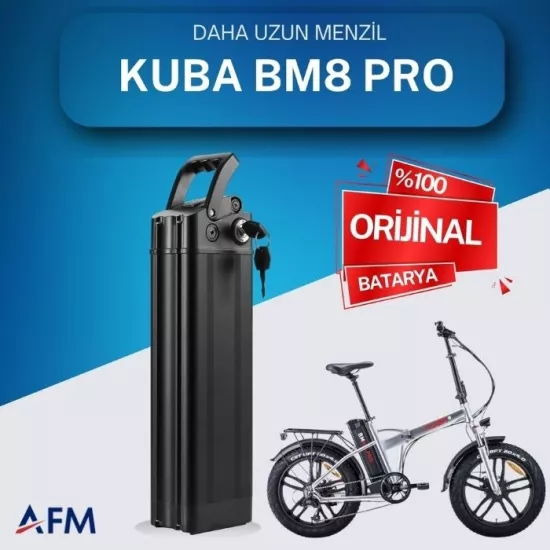 KUBA BM8 PRO 36 Volt Batarya Orijinal Yedek Akü - Elektrikli Bisiklet Pili