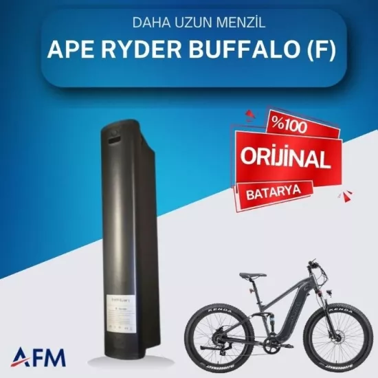 APE RYDER BUFFALO (F) 48 Volt Batarya Orijinal Yedek Akü - Elektrikli Bisiklet Pili