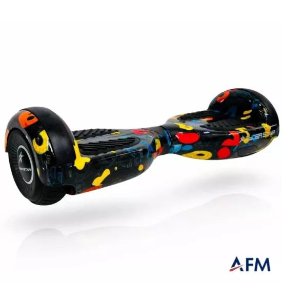 RYDER STAR HOVERBOARD RENKLİ SAYILAR DESEN 36V 250 WATT X2 ELEKTRİKLİ DENGELİ KAYKAY