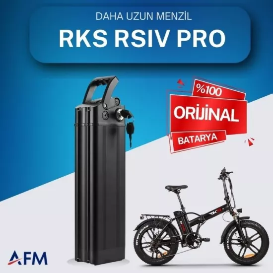 RKS RSIV PRO 48 Volt Batarya Orijinal Yedek Akü - Elektrikli Bisiklet Pili