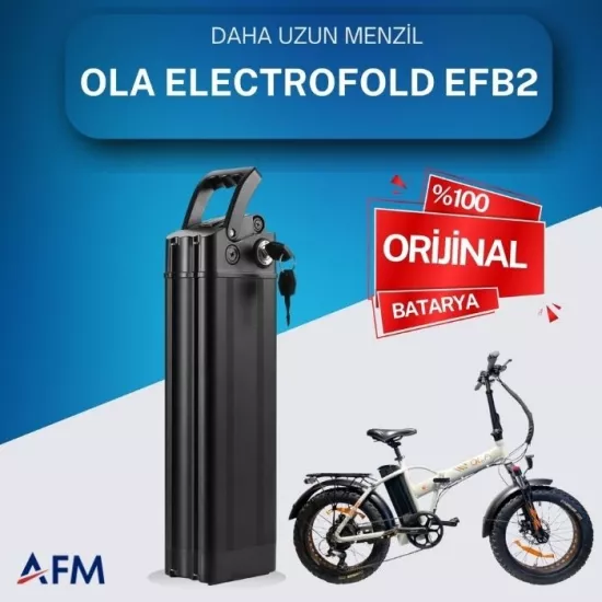 ELECTROFOLD EFB2 36 Volt Batarya Orijinal Yedek Akü - Elektrikli Bisiklet Pili
