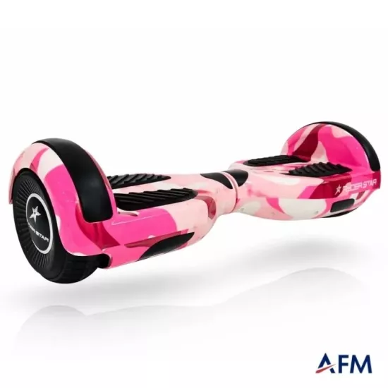 RYDER STAR HOVERBOARD PEMBE DESEN 36V 250 WATT X2 ELEKTRİKLİ DENGELİ KAYKAY