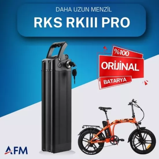 RKS RK3 (RKIII) PRO 36 Volt Batarya Orijinal Yedek Akü - Elektrikli Bisiklet Pili