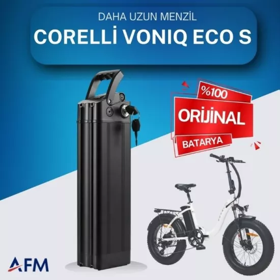 CORELLİ VONIQ ECO S 36 Volt Batarya Orijinal Yedek Akü - Elektrikli Bisiklet Pili