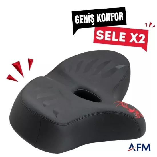 ZER SPORT ULTRA GENİŞ KONFOR SELE X2