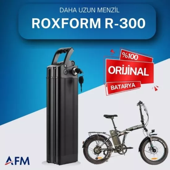 ROXFORM R-300 36 Volt Batarya Orijinal Yedek Akü - Elektrikli Bisiklet Pili