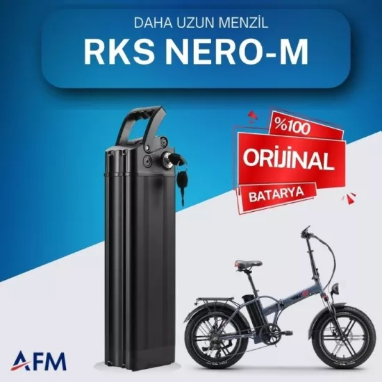 RKS NERO M  48 Volt Batarya Orijinal Yedek Akü - Elektrikli Bisiklet Pili