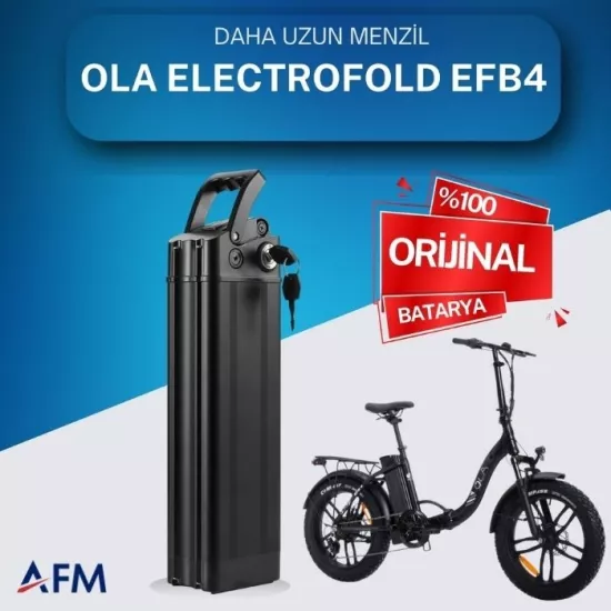 ELECTROFOLD EFB4 36 Volt Batarya Orijinal Yedek Akü - Elektrikli Bisiklet Pili