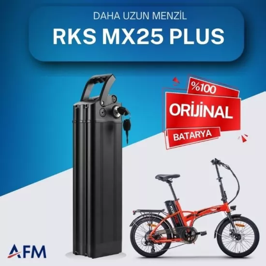RKS MX25 PLUS  36 Volt Batarya Orijinal Yedek Akü - Elektrikli Bisiklet Pili