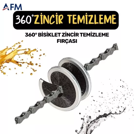 FormulaX 360° Bisiklet Zincir Temizleme Fırçası
