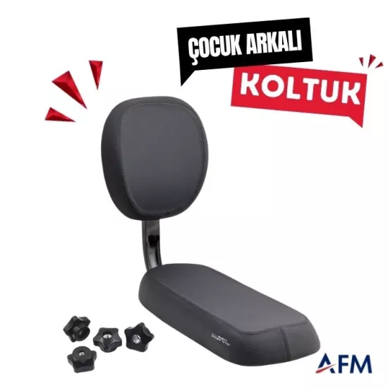 Çocuk Ve Artçı Koltuğu Deri Sırtlıklı